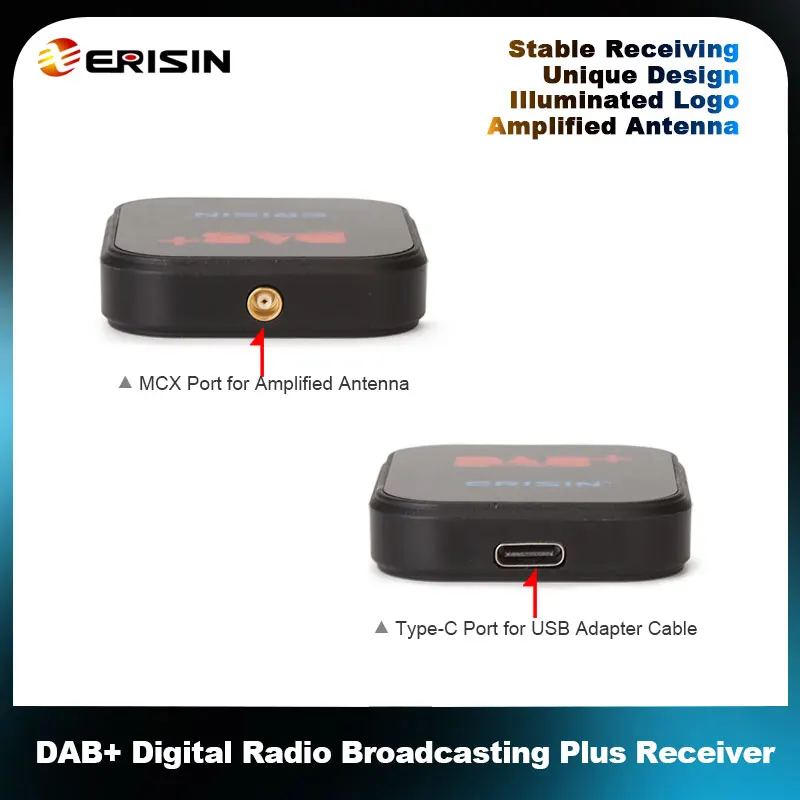 Usb Dab Adapter Für Autoradio DAB Antenne Mit USB Adapter Empfänger Für Android Auto Stereo Player Android Autoradio DAB Tuner