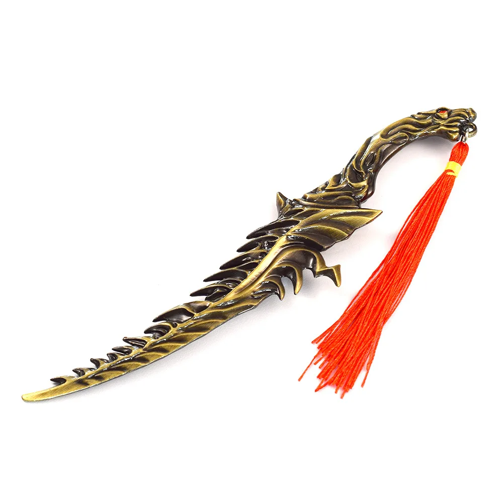 Metal Crafts Death Dagger Toy Models Metal Ornaments Elden Law Tour Around All Chinese Style Birthday Alloy Medal Casting Chenxi