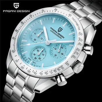 Hot Selling Men's Sports Watch PAGANI DESIGN 1701 Charming Sapphire Quartz Watch Waterproof 100m New Clock