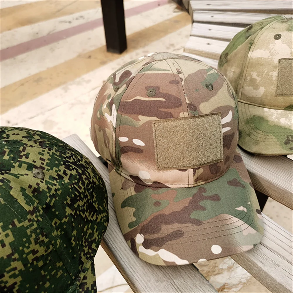 Tactical Operator Adjustable Contractor Patch Camo Hat