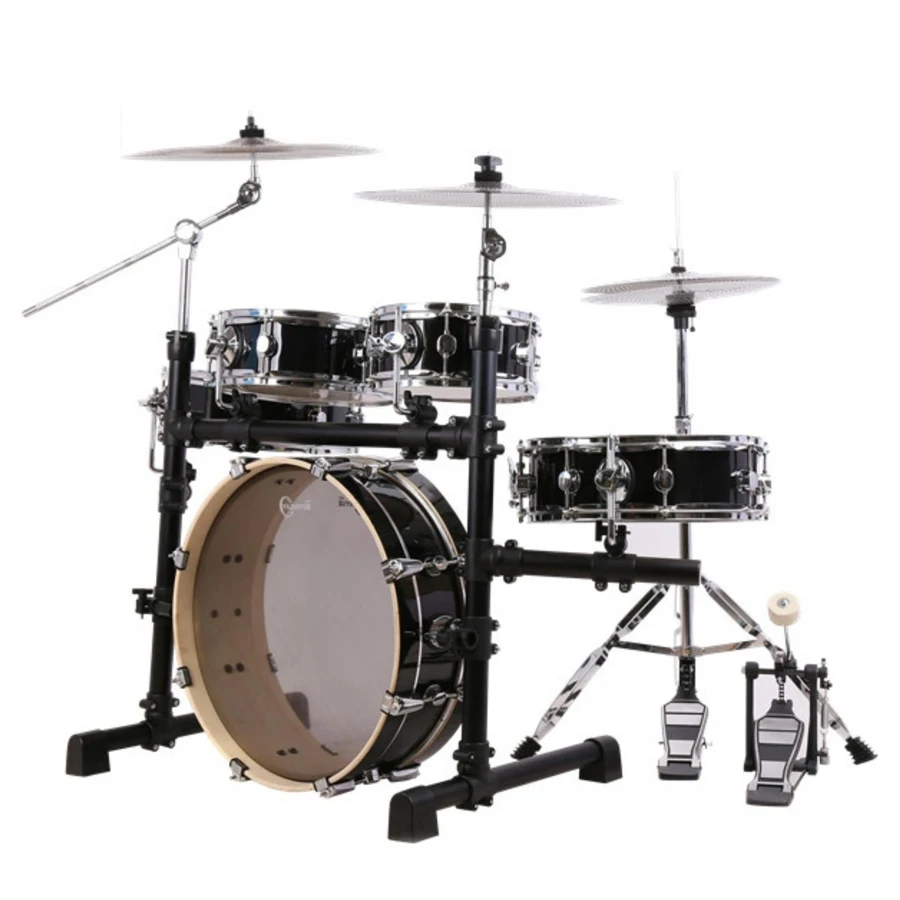 Low Moq Thin Body Acoustic Drums Kit For Professional Percussion ...