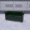 Dark green + double sofa