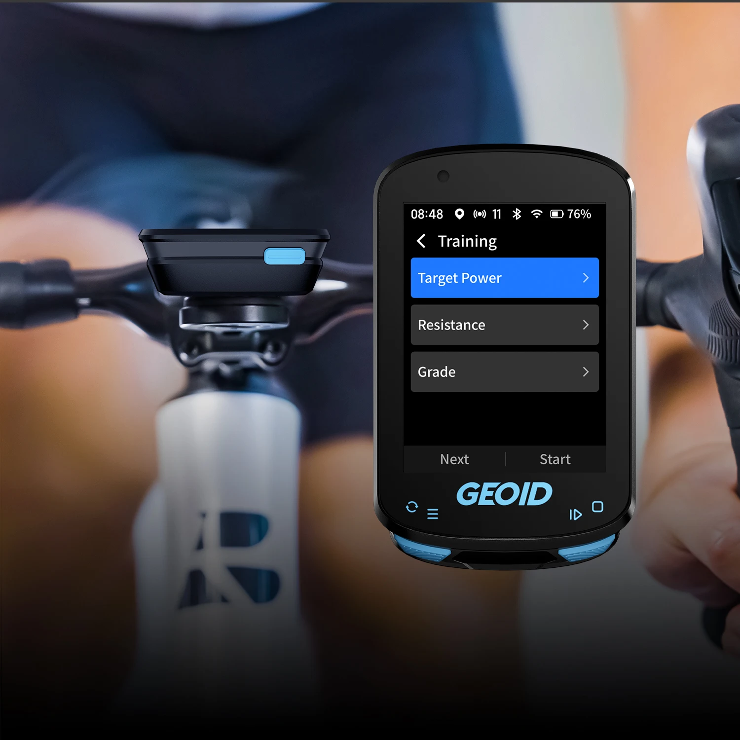 Geoid CC600 Wireless Bike Speedometer: Colorful GPS Computer, ANT+