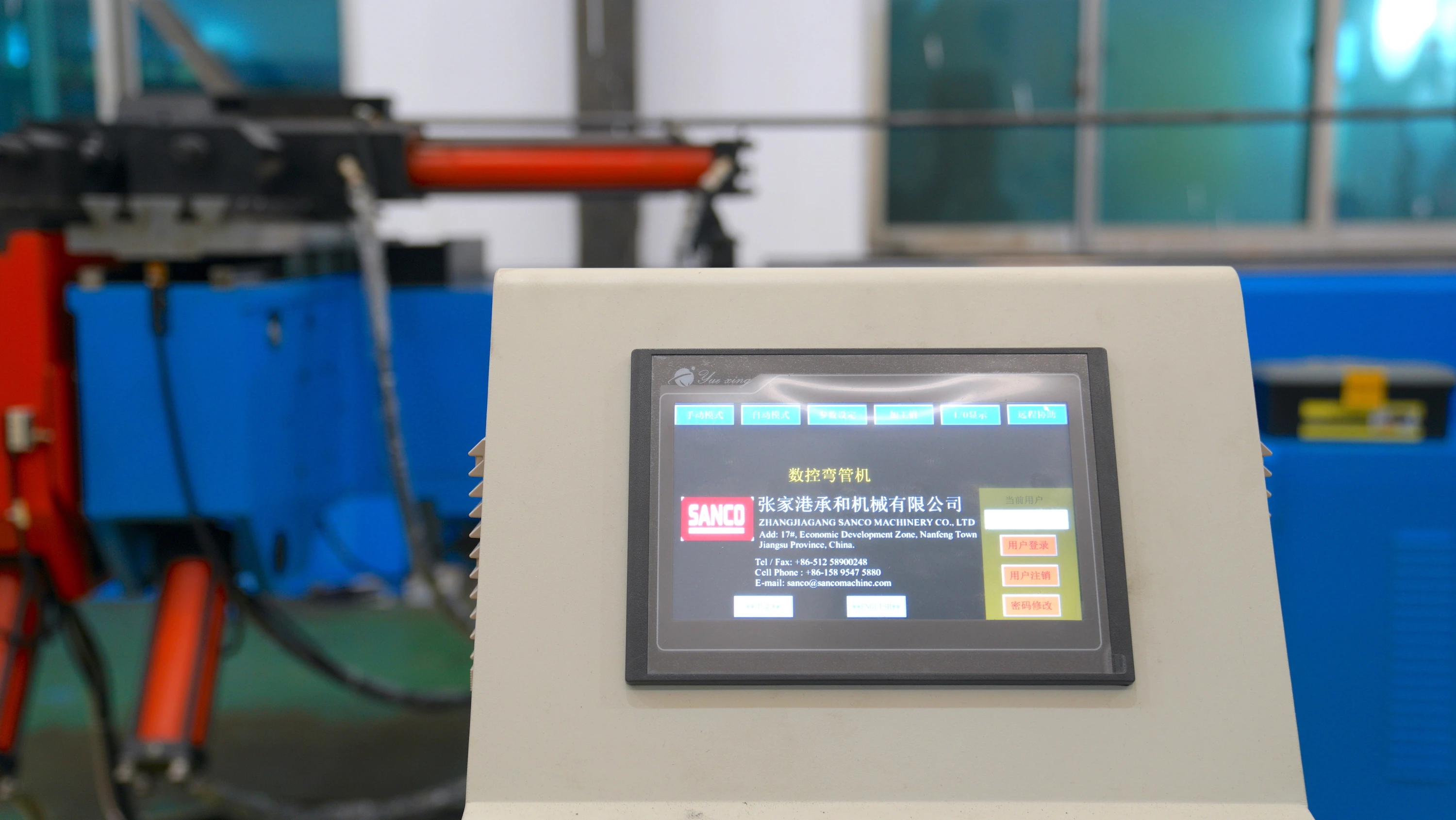 
 180 degree cnc pipe bending machine for U shapes tube bending  