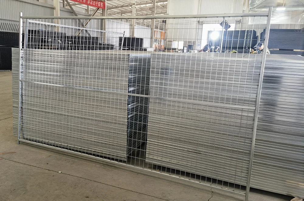 High Quality Temporary Construction Barrier Safety Heavy Duty Removable Iron Fence factory