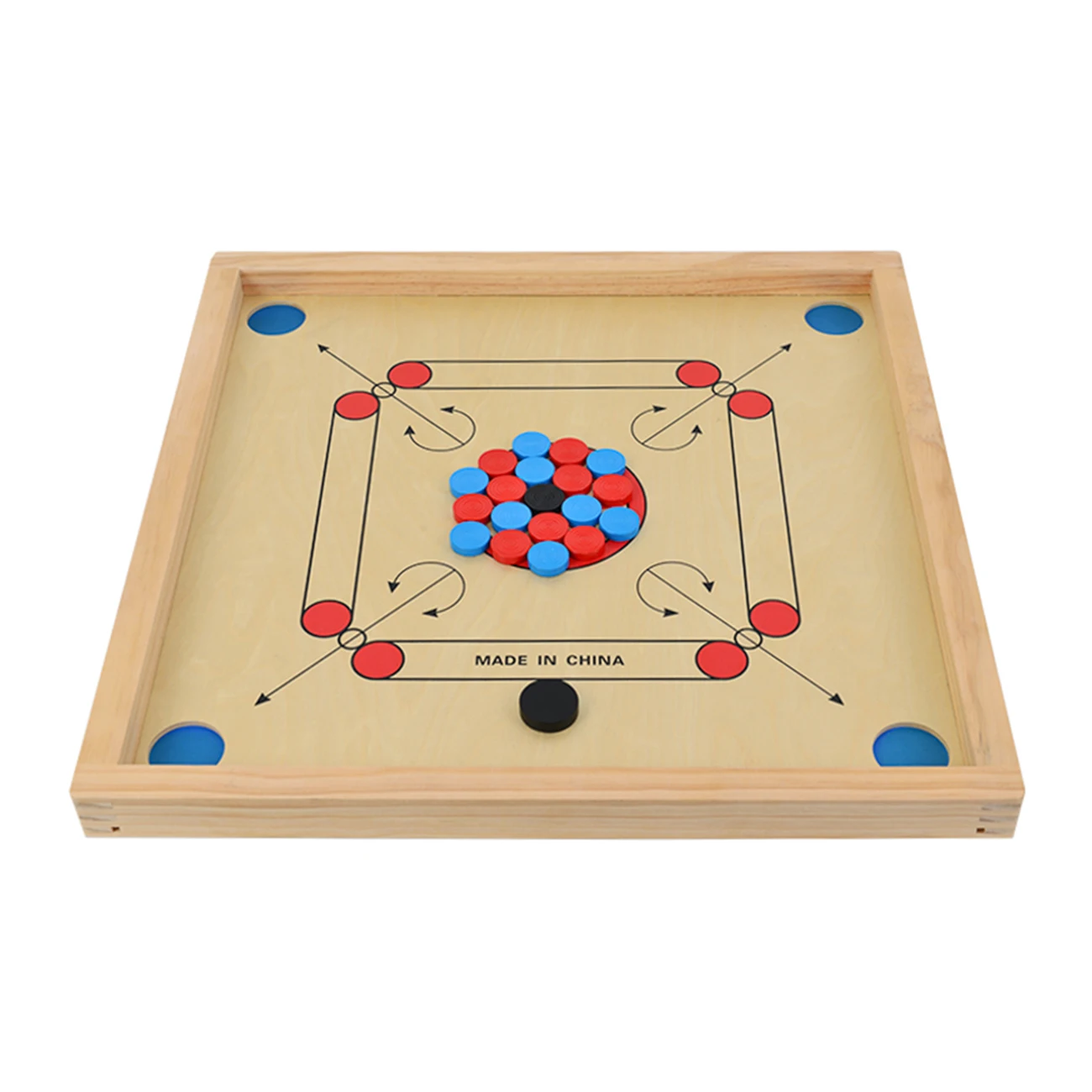 Wooden Carrom Board 26 X 26 Inch - Quality Plywood Game