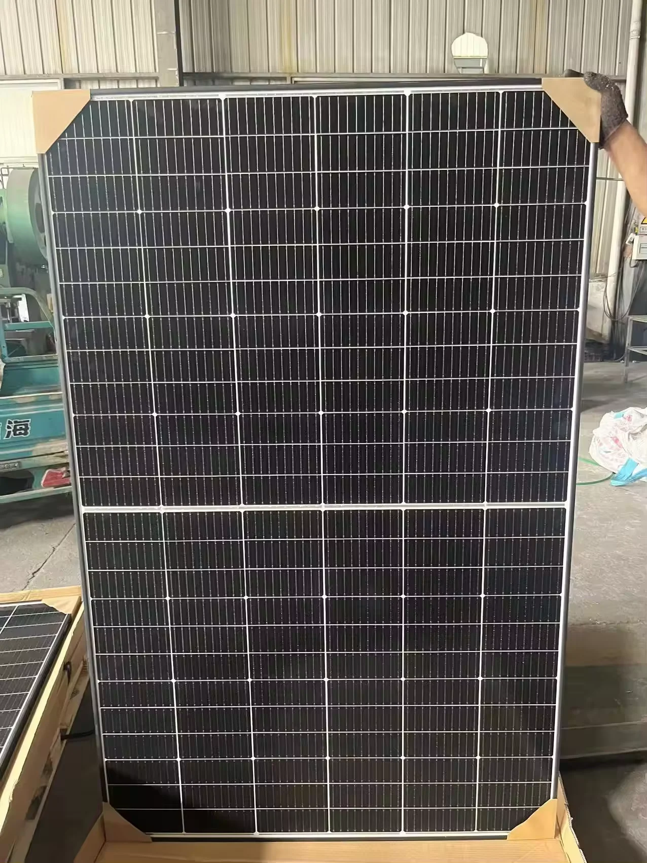 Trina Bifacial Dual Glass Trina 585w 590w 595w 600w 605w 610 Watt Bifacial Mono Perc Solar Panel 5812