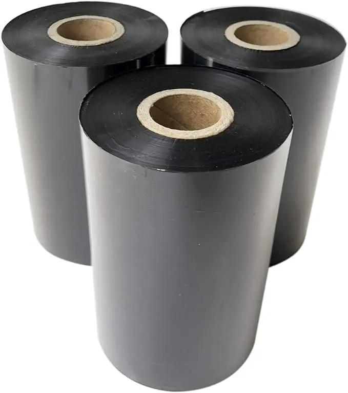 Zhi Ye 110x300 Thermal Transfer Ribbon Roll Premium Wax Resin General Purpose Label Printer Compatible Brother Zebra 30mm-330mm
