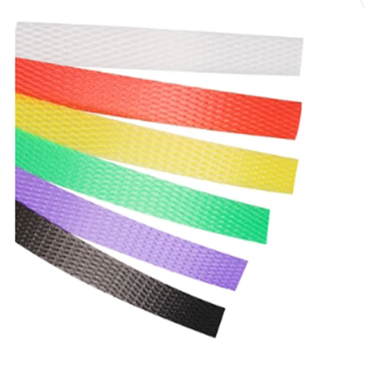 China Wholesale Custom Color PET Strip Packing Strap Manual Polyester PP Packaging Belt for Bulk Product Shipping