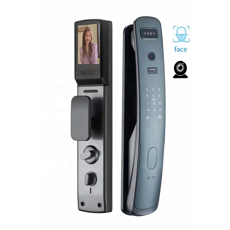 Door Entry Smart Lock With Camera Biometric Attendance Control Access for Gym Hotel AI OEM Terminal Face Recognition Device