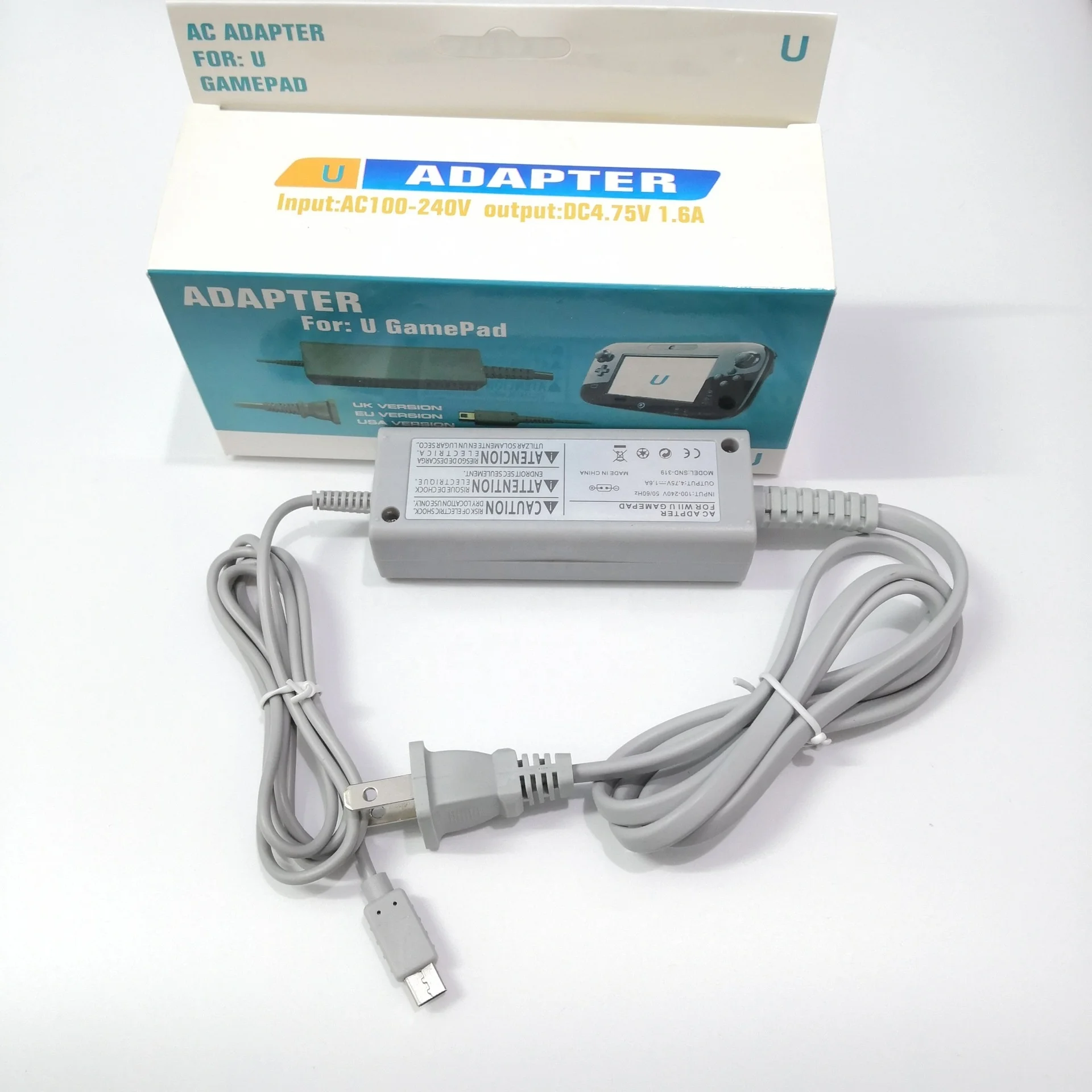 New Net - Adattatore AC Alimentatore Caricatore Caricabatteria Compatibile Con Nintendo Wii U Gamepad - Foto 12