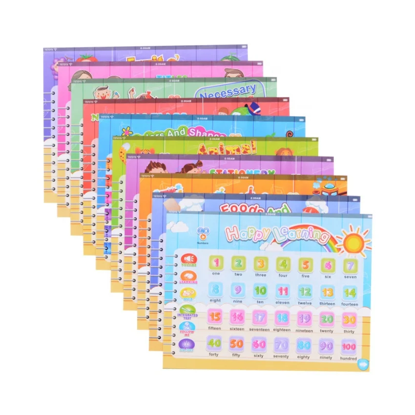 11 in 1 Multifunction Touch Screen English Y Pad Toy Kids Learning Machine