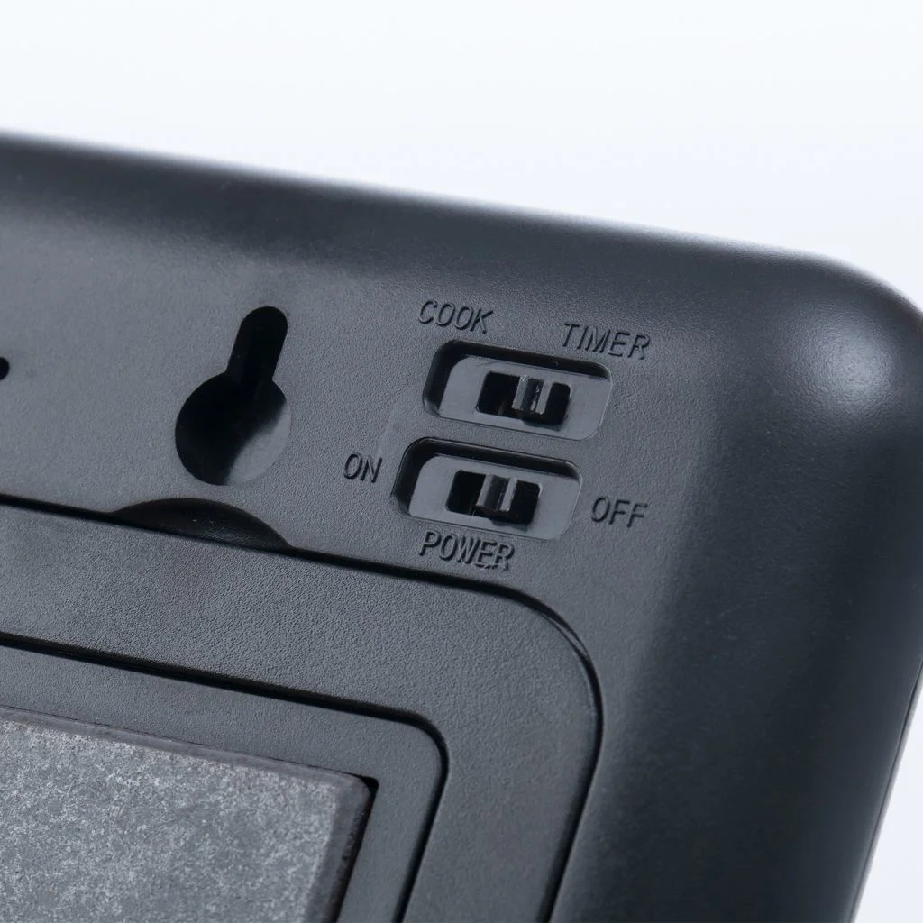 Large LCD Smoker Oven Kitchen BBQ Grill Thermometer With Alarm Stainless Steel Probe for Smoker Kitchen Food Meat Thermometer