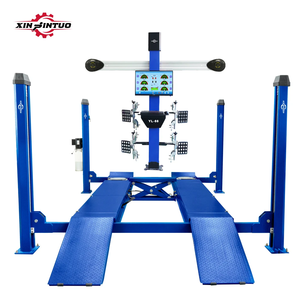 Xinjintuo 3D Wheel Alignment Machine Full Set Combo
