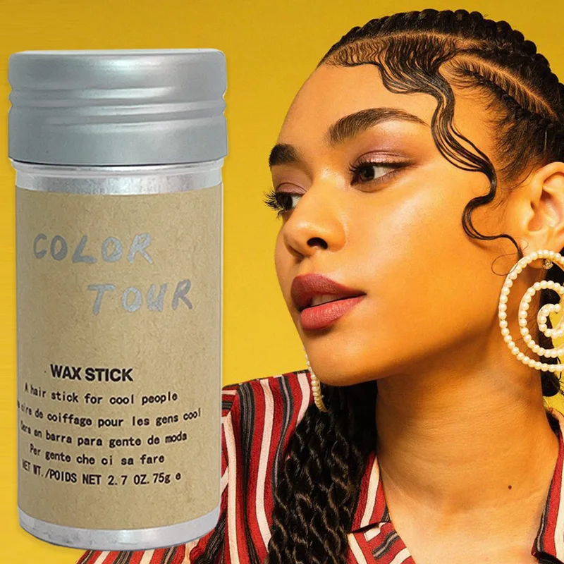Custom Logo Hair Wax Stick Long Lasting Styling Hair Edge Control Hair