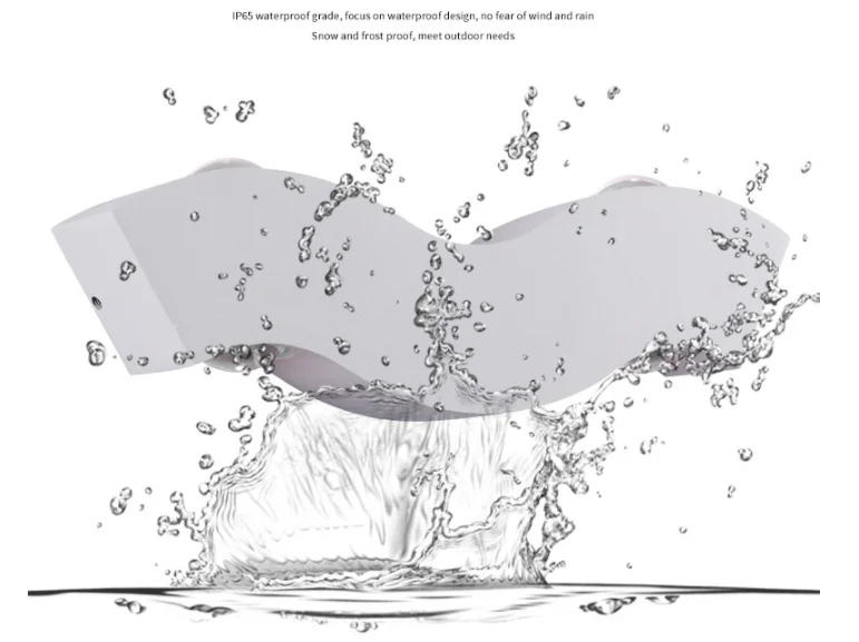 New waterproof led wall lamp courtyard balcony wall pillar lamp simple creative garden outdoor staircase lamp