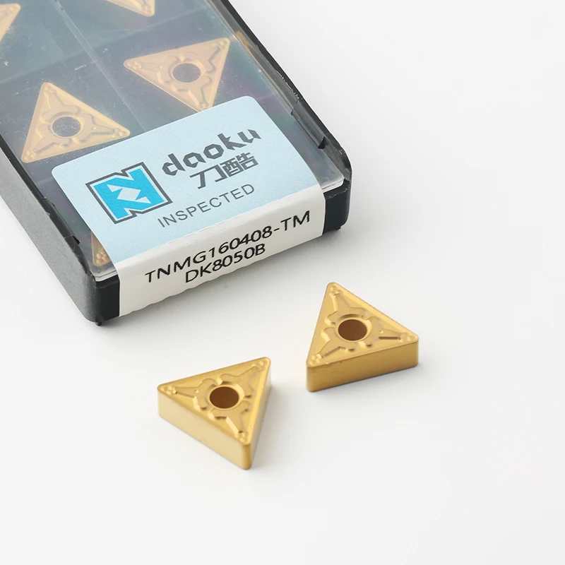Customizable OEM Tungsten Carbide Milling Inserts for Steel CVD Grooving Carbide Insert-Tnmg160408-Tm Manufacturers' Product supplier