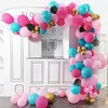 rosa fucsia blu tiffany