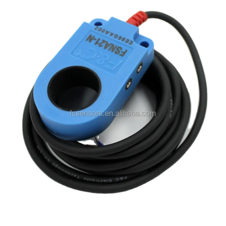12VDC NPN 3 Wire Falling Metal Detector Sensor 21mm Ring Proximity Sensor