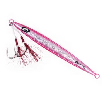 Hotsale 100g 150g 200g 300g Luminous Fast Sinking Metal Jig Lure Deep Sea Fishing Glow Eyes Jigger Bait with Best Price – Metal Jig – view 3