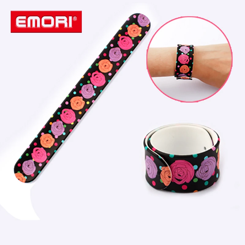 Рекламные подарочные привлекательные Эко-дружественные силиконовые шлепки браслеты