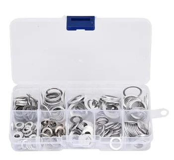 In Stock Box Factory Direct Supply DIN 125A Flat Washers Galvanized Metal Flat Washers