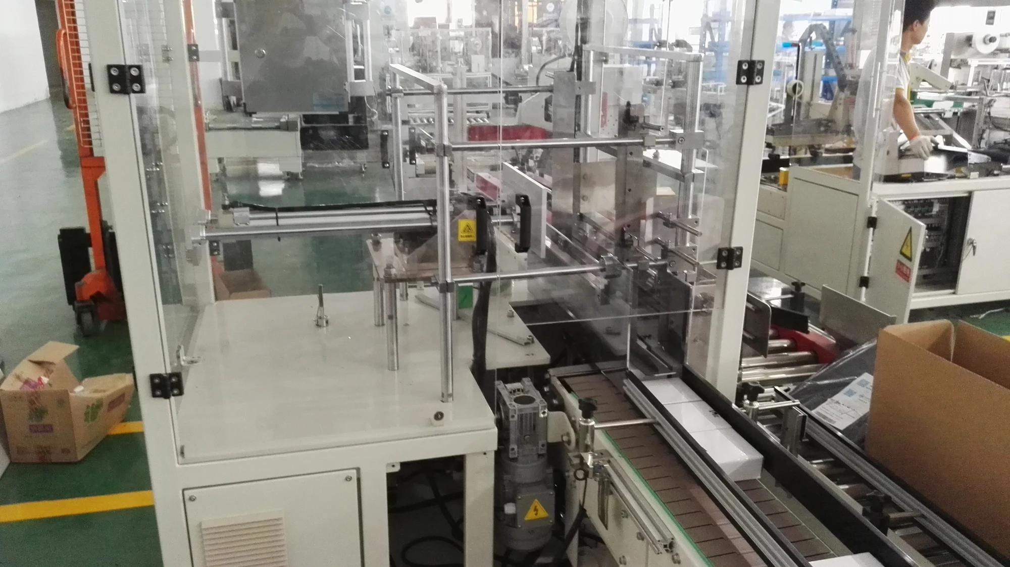3 in 1 case Packer Fully Automatic case Carton Box Packer High ...