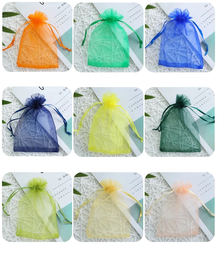 Organza Gift Drawstring Pouch Wholesale Buy Organza Bags