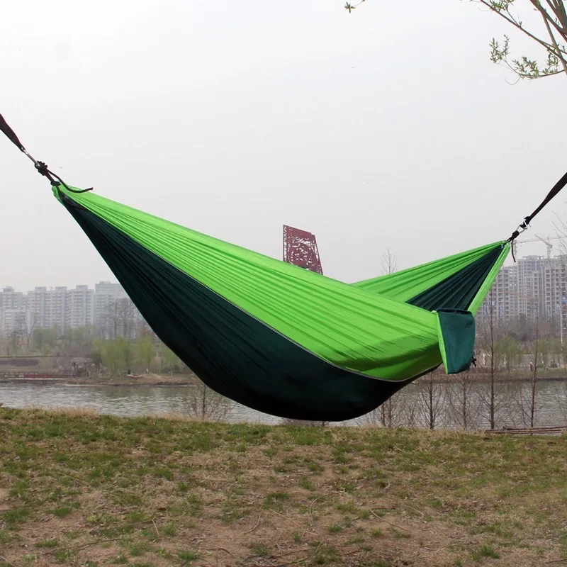 Durable Nylon Hammock Tensile Strength Wear Resistance Hammock Portable