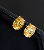 yellow  plated  earrings
