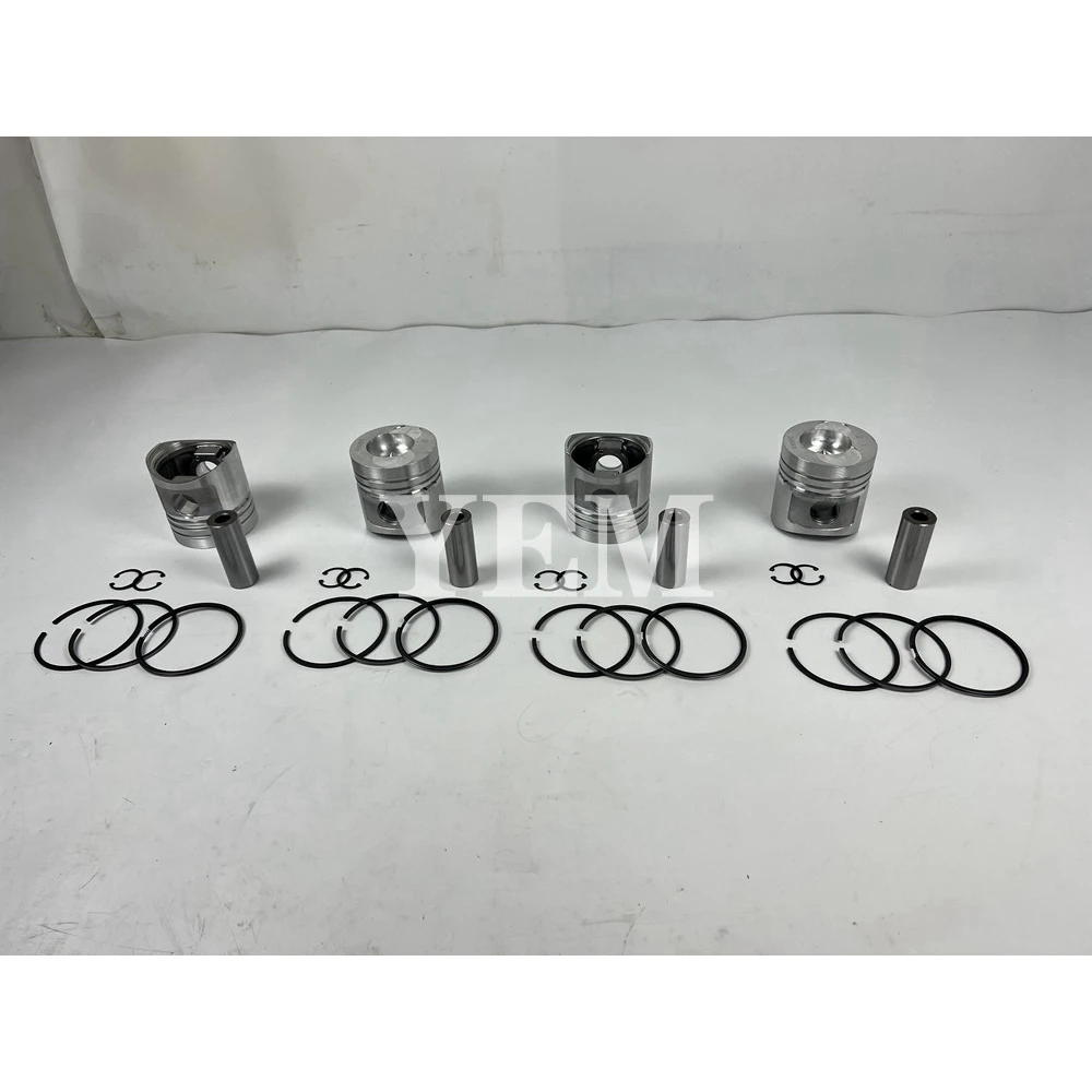 Stock Complete YN27 Piston Rings Set for Yunnei Excavator Engine