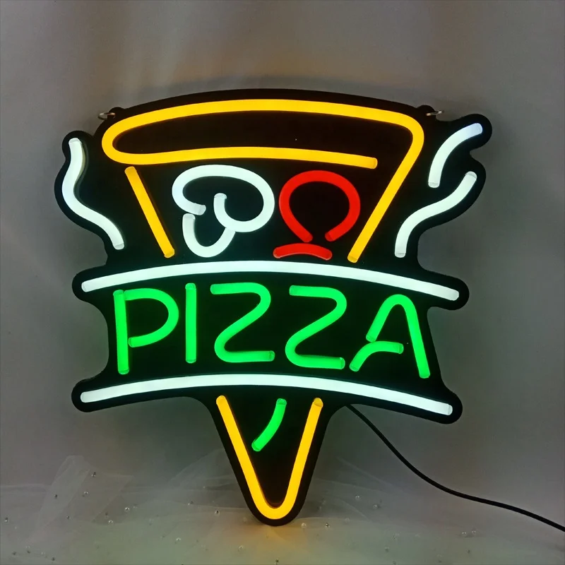 product high quality custom advertising 24 hours open led neon food sign for snack bar-3