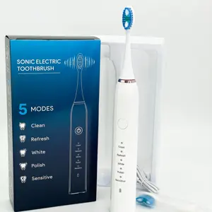 Daily Care Electric Toothbrush 6 Modle Three Interchangeable Brush Heads Customizable Packaging