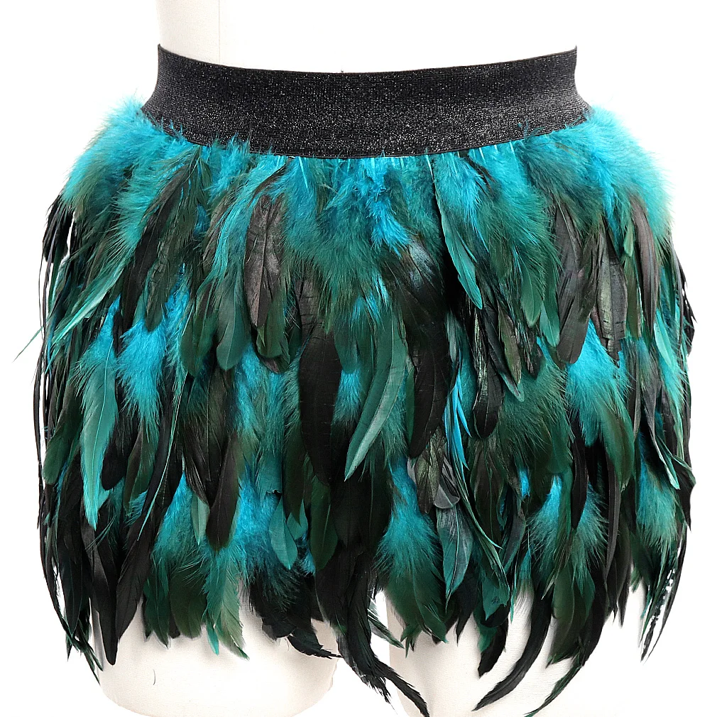 2021 Wholesale Woman Sexy Feather Skirt Underwear Night Club Sexy Party ...