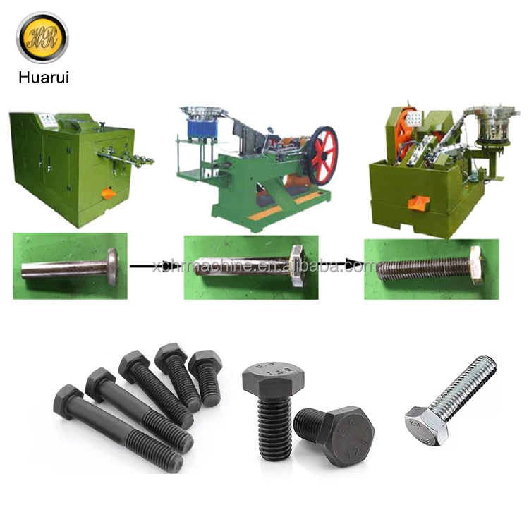 screw bolt machine thread rolling machine cold heading machine for making bolt nut