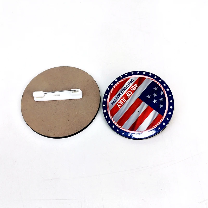 MDF Sublimation Buttons