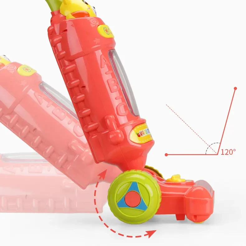 Aspiradora De Juguete Para Niños Con Luces Y Sonidos | Simulación Realista Con Efecto De Bolas | Regalo Educativo