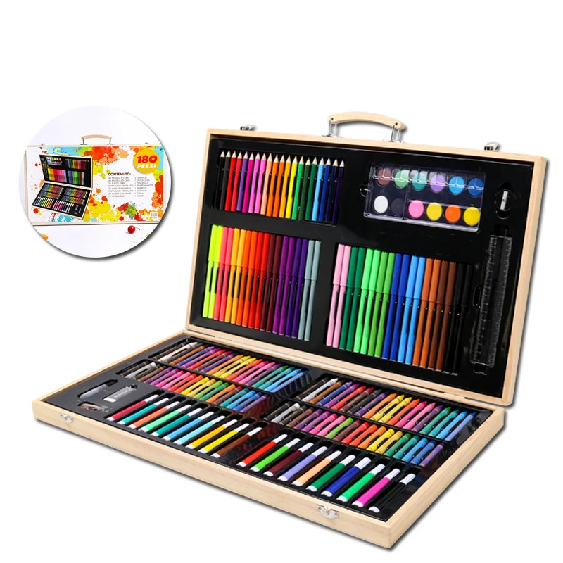 Color Kit 180 Pcs – wooden color kit for Kids – Bingo Toys