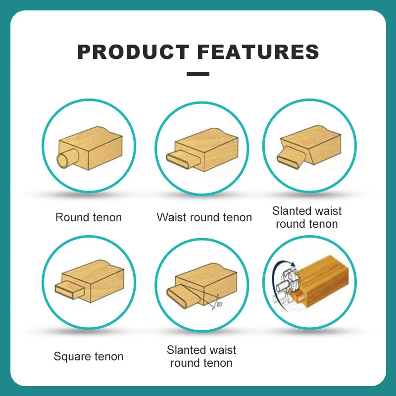 Cnc Woodworking Tenoner and Mortise Machine Cnc Automatic Dovetail Tenoner Machine