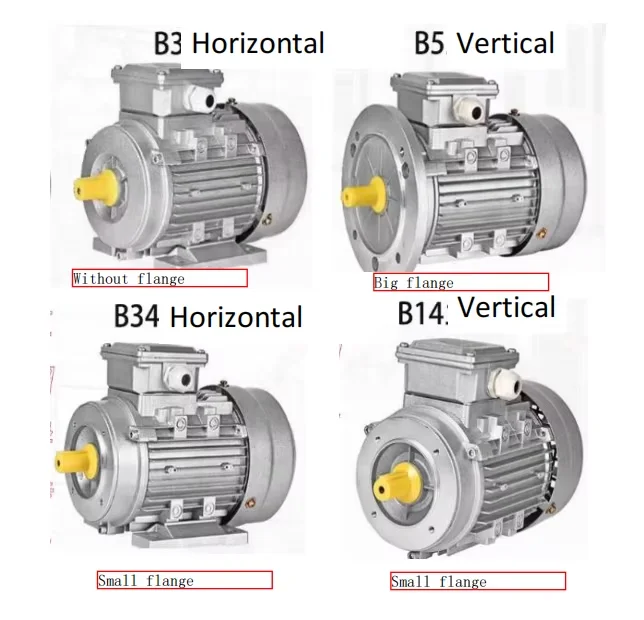 YS6312 Aluminum Shell Asynchronous Induction Three-Phase Gear