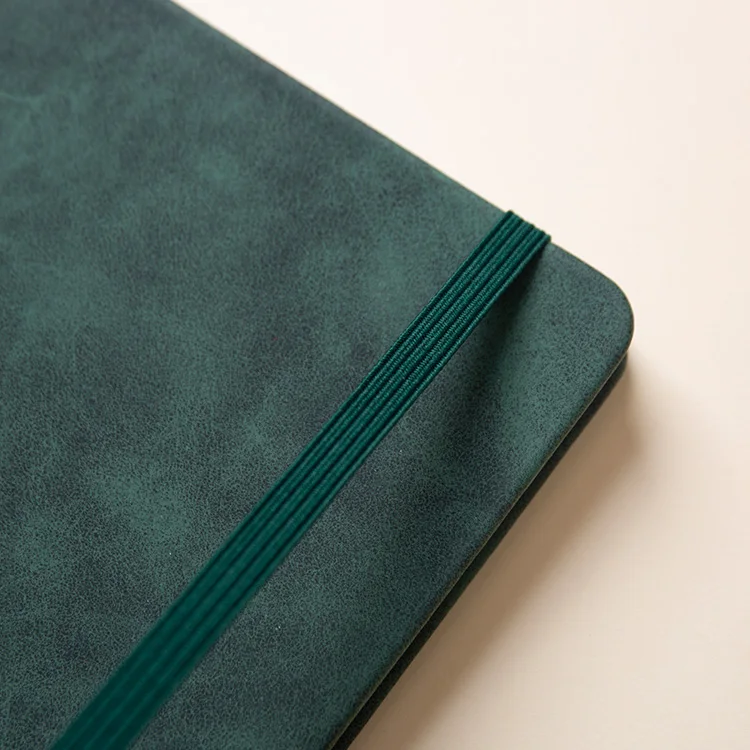 A5 дневник, Жесткая обложка, блокнот, винтажный журнал из искусственной кожи на заказ, блокнот с эластичной резинкой