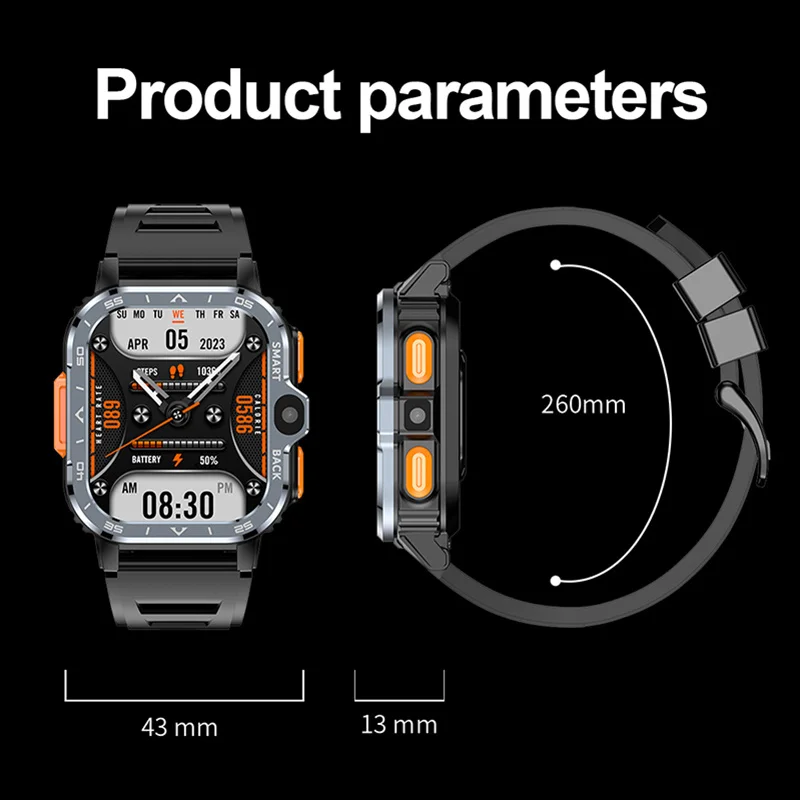 Android Smart Watch with 4G Support Perfect for Men Women