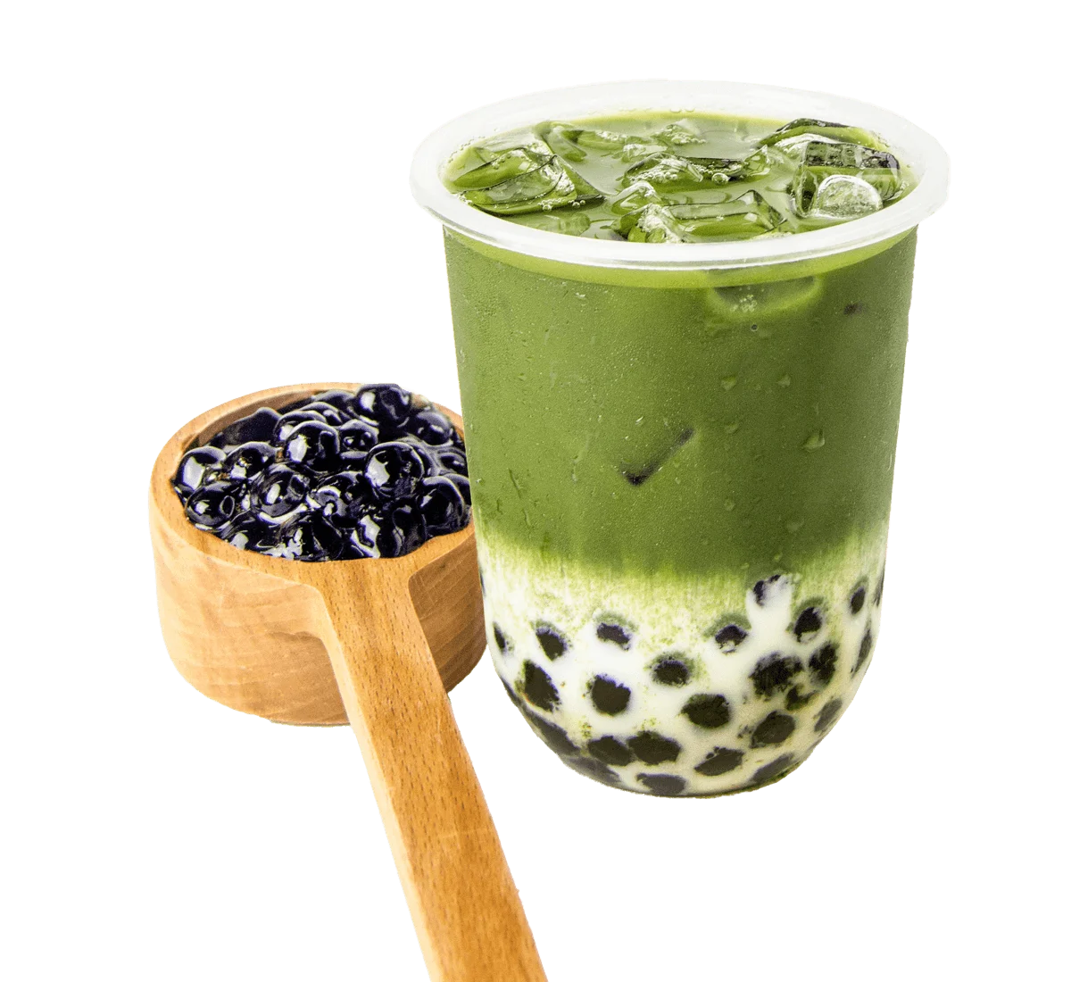 抹茶ジャスミン風味のタピオカミルクティーキット - 自然素材使用