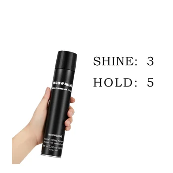 24 Hours Control Strong Hold Hair Spray 420ML Black Bottle No Scalp Damage Styling Hair Spray