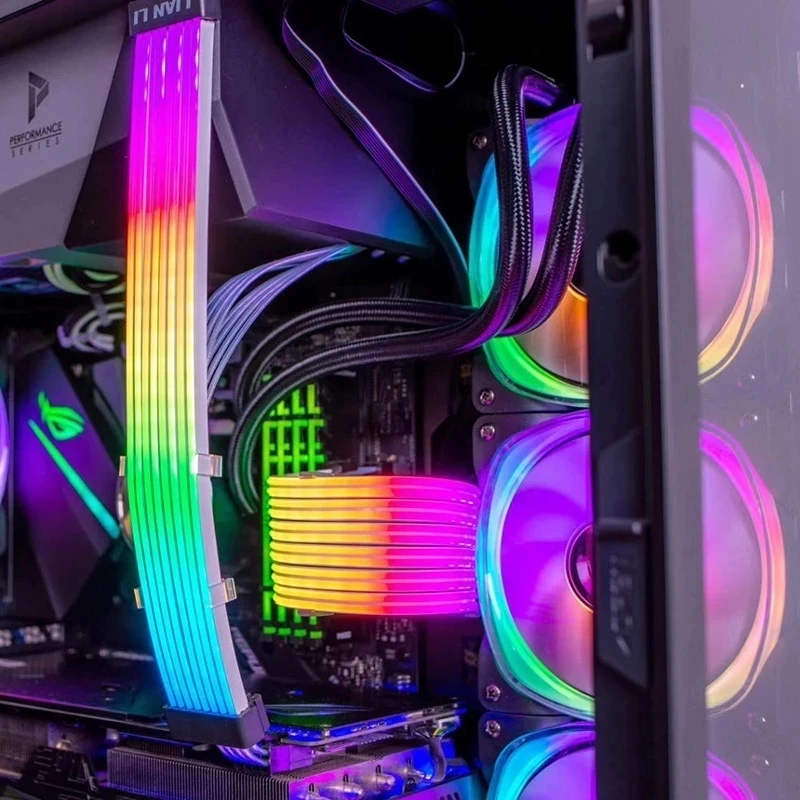 Lian Li STRIMER PLUS 24pin RGB LED ストリップ Strimer Plus V2 - LIAN LI is a Leading Provider of PC Cases