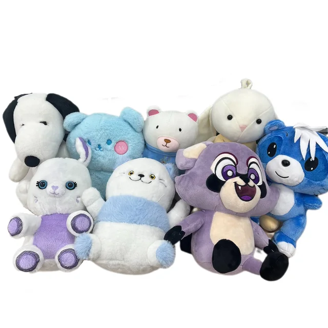 OEM Personalized Kawaii Cartoon Design Stuffed Animal Plush Toy Super Soft Polyester PP Cotton Filling for Birthday/Party Favors