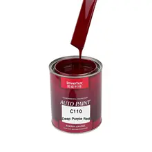Manufacturers Sell High Quality Acrylic Car Paint C110 Deep Purple Red Car Paint with Strong Adhesion and Affordable Price
