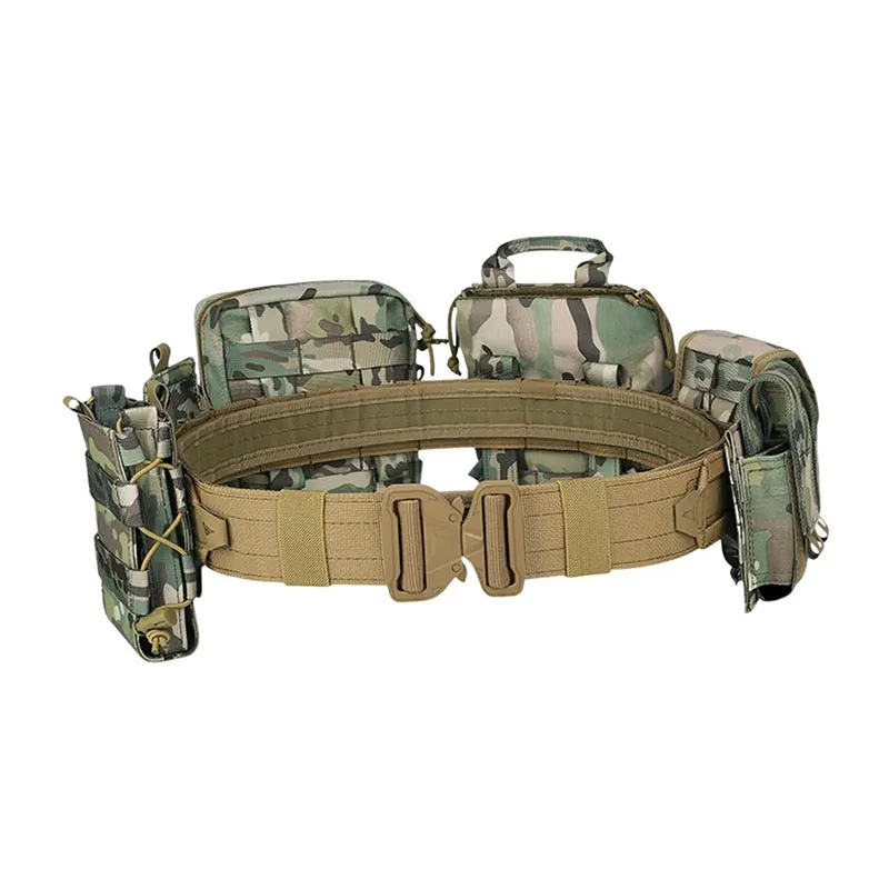 Outdoor Waist Pack Waist Pack Belt Bag Adults Adjustable Strap Utility Storage Bag for Hiking Gaming Hunting Tactical Belt