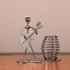 colorful Metal Guitar Little Iron Man Pen Holder