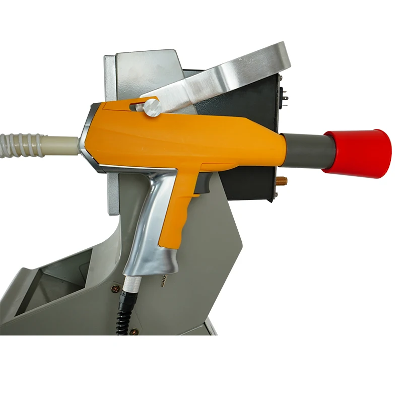 Mass Production Electrostatic Flocking Machine for Swab